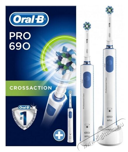 BRAUN D16524  PRO 690  elektromos fogkefe Újdonságok - Új termékek - 343016