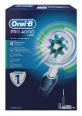 BRAUN Oral-B Pro 4000 D20.535.4 elektromos fogkefe Szépségápolás / Egészség - Száj / fog ápolás - Elektromos fogkefe - 306536