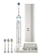 BRAUN Oral-B PRO 9000 elektromos fogkefe (D7015456XC) - fehér Szépségápolás / Egészség - Száj / fog ápolás - Elektromos fogkefe - 319335