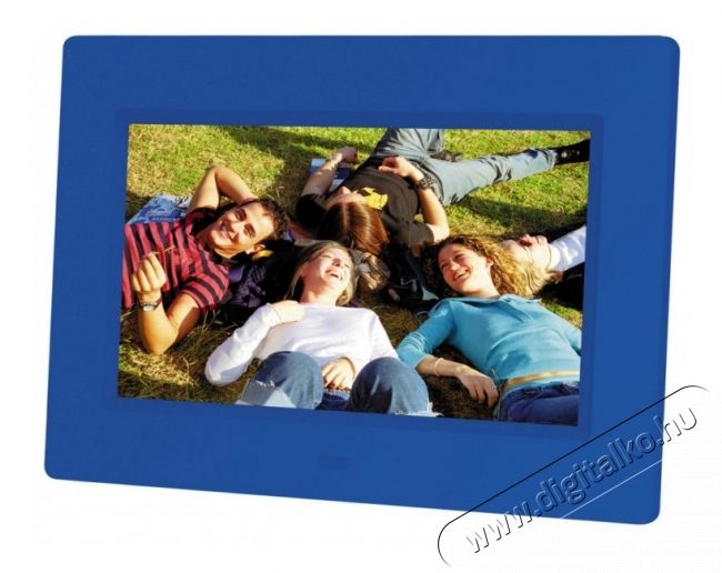 BRAUN DF-709 7" digitális képkeret - kék Háztartás / Otthon / Kültér - Lakásfelszerelés - Digitális képkeret - 315340