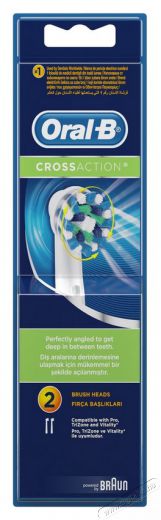 BRAUN EB50-2 Cross Action fogkefe pótfej 2db Újdonságok - Új termékek - 327095
