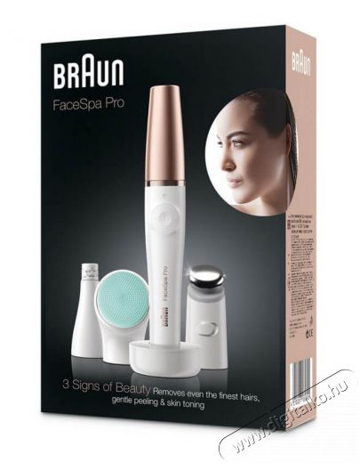 BRAUN FACESPA PRO 913 ARCEPILÁTOR + ARCTISZTÍTÓ Újdonságok - Új termékek - 345514