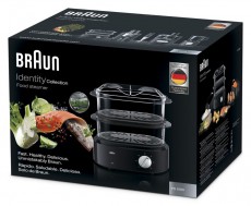 BRAUN FS5100 BK ételpároló Konyhai termékek - Konyhai kisgép (sütés / főzés / hűtés / ételkészítés) - Pároló - 353747