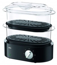 BRAUN FS5100 BK ételpároló Konyhai termékek - Konyhai kisgép (sütés / főzés / hűtés / ételkészítés) - Pároló - 353747