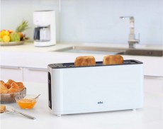 BRAUN HT 3100.W kenyérpirító hosszúszeletes Újdonságok - Új termékek - 341336
