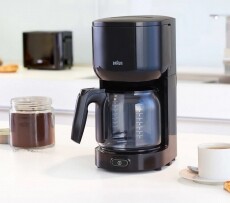 BRAUN KF3120 BK Filteres kávéfőző Konyhai termékek - Kávéfőző / kávéörlő / kiegészítő - Filteres kávéfőző - 353755
