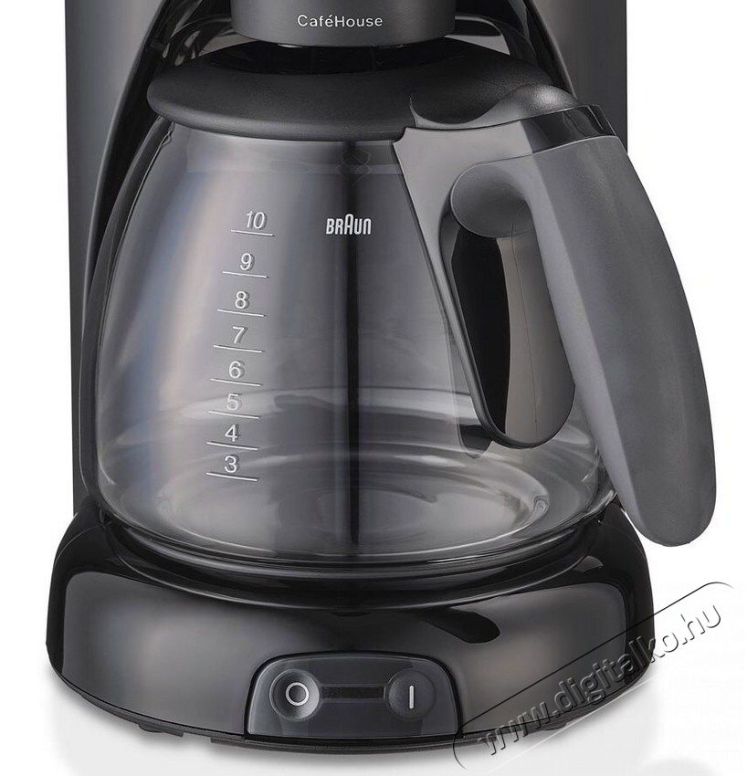 BRAUN KF560 1 BK Filteres kávéfőző Konyhai termékek - Kávéfőző / kávéörlő / kiegészítő - Filteres kávéfőző - 353758
