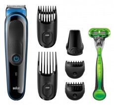 BRAUN MGK3040 7az1-ben arc- és testszőrzetnyíró készlet Szépségápolás / Egészség - Hajápolás - Haj / szakáll vágó, nyíró - 327102