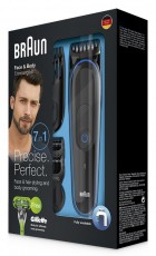 BRAUN MGK3040 7az1-ben arc- és testszőrzetnyíró készlet Szépségápolás / Egészség - Hajápolás - Haj / szakáll vágó, nyíró - 327102