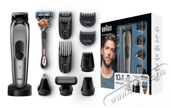 BRAUN MGK7021 multifunkciós testszőrzet ápoló Szépségápolás / Egészség - Szőrtelenítő / borotva - Arc- és testszőrzet vágó, formázó - 348809