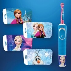 BRAUN Oral-B D100 Vitality Kids Frozen elektromos fogkefe Szépségápolás / Egészség - Száj / fog ápolás - Elektromos fogkefe - 361696
