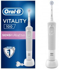 BRAUN Oral-B D100 Vitality elektromos fogkefe Sensi fejjel - kék Szépségápolás / Egészség - Száj / fog ápolás - Elektromos fogkefe - 361697