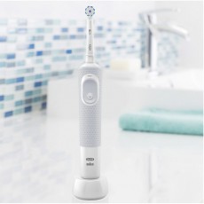 BRAUN Oral-B D100 Vitality elektromos fogkefe Sensi fejjel - kék Szépségápolás / Egészség - Száj / fog ápolás - Elektromos fogkefe - 361697