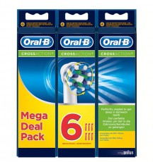 BRAUN Oral-B EB50-6 CrossAction fogkefefej - 6db Szépségápolás / Egészség - Száj / fog ápolás - Kiegészítő - 361702