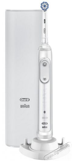 BRAUN Oral-B Genius X Sensi fejjel premium elektromos fogkefe - fehér + pótfej tartóval Szépségápolás / Egészség - Száj / fog ápolás - Elektromos fogkefe - 361703