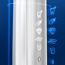 BRAUN Oral-B Genius X Sensi fejjel premium elektromos fogkefe - fehér + pótfej tartóval Szépségápolás / Egészség - Száj / fog ápolás - Elektromos fogkefe - 361703