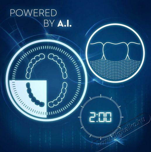 BRAUN Oral-B Genius X CA fejjel premium elektromos fogkefe - szürke + pótfej tartóval Szépségápolás / Egészség - Száj / fog ápolás - Elektromos fogkefe - 361705