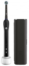 BRAUN Oral-B PRO 2 2500 fekete Cross Action elektromos fogkefe fejjel Szépségápolás / Egészség - Száj / fog ápolás - Elektromos fogkefe - 361707