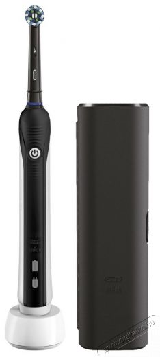 BRAUN Oral-B PRO 2 2500 fekete Cross Action elektromos fogkefe fejjel Sz&eacute;ps&eacute;g&aacute;pol&aacute;s / Eg&eacute;szs&eacute;g - Sz&aacute;j / fog &aacute;pol&aacute;s - Elektromos fogkefe - 361707