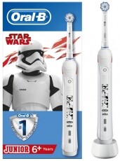 BRAUN Oral-B PRO 2 Junior Sensi fejjel Star Wars elektromos fogkefe Szépségápolás / Egészség - Száj / fog ápolás - Elektromos fogkefe - 361708