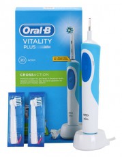 BRAUN Oral-B D12.523 Vitality Plus elektromos fogkefe CrossAction 1+1 fejjel (10PO010112) Szépségápolás / Egészség - Száj / fog ápolás - Elektromos fogkefe - 331570