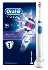 BRAUN Oral-B Pro600 3DW elektromos fogkefe Szépségápolás / Egészség - Száj / fog ápolás - Elektromos fogkefe - 314765