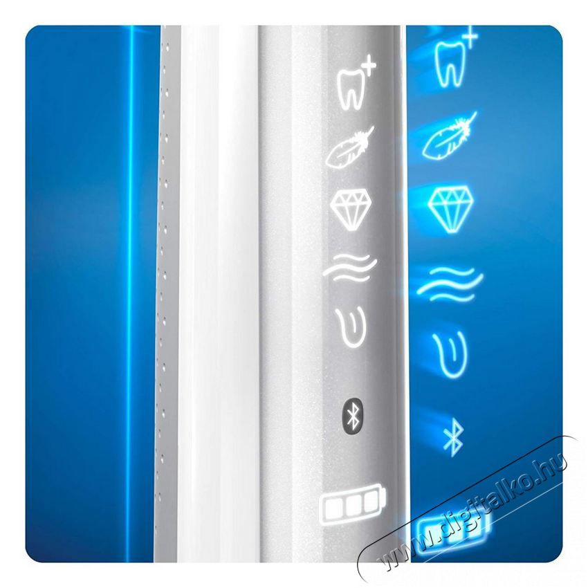 BRAUN Oral-B Pro 10000 fehér elektromos fogkefe Sensi fejjel Szépségápolás / Egészség - Száj / fog ápolás - Elektromos fogkefe - 342705