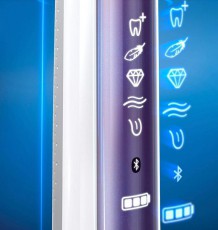 BRAUN Oral-B Pro 10000 orchidea lila elektromos fogkefe Sensi fejjel Újdonságok - Új termékek - 342707