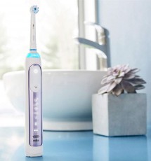 BRAUN Oral-B Pro 10000 orchidea lila elektromos fogkefe Sensi fejjel Újdonságok - Új termékek - 342707