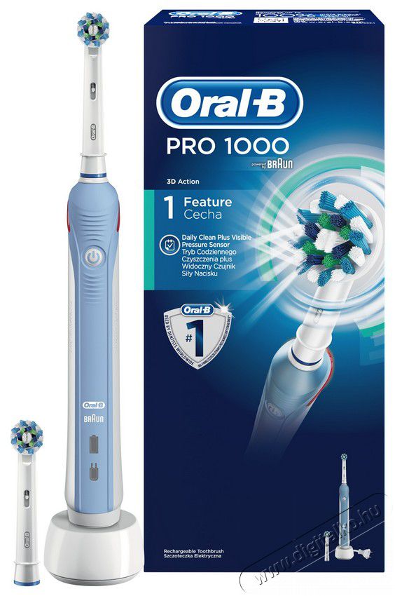 BRAUN Oral-B Pro 1000 D20.523.1 elektromos fogkefe Szépségápolás / Egészség - Száj / fog ápolás - Elektromos fogkefe - 289933