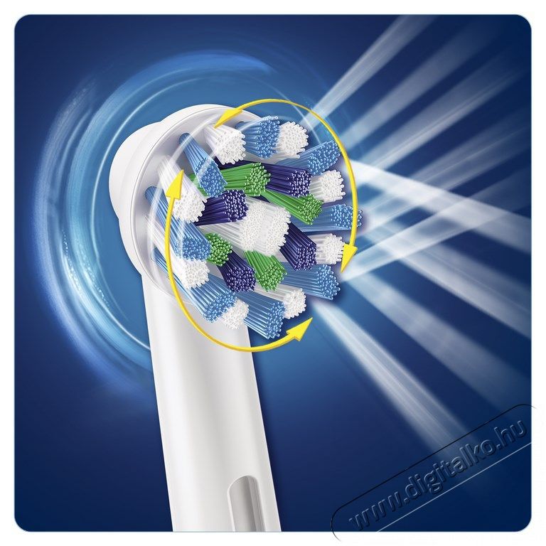 BRAUN Oral-B Pro 750 (2018) elektromos fogkefe Cross Action fejjel + úti tok Szépségápolás / Egészség - Száj / fog ápolás - Elektromos fogkefe - 342710