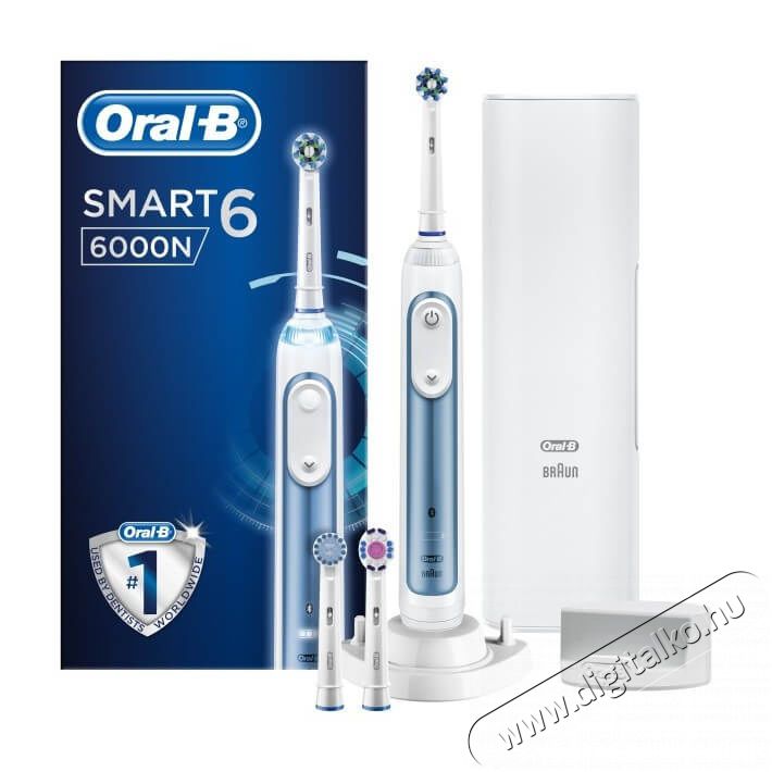 BRAUN Oral-B Smart 6 (2018) elektromos fogkefe Cross Action fejjel Újdonságok - Új termékek - 342715
