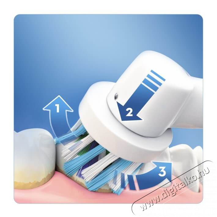BRAUN Oral-B Smart 6 (2018) elektromos fogkefe Cross Action fejjel Újdonságok - Új termékek - 342715