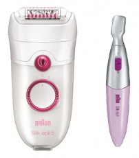 BRAUN SE5380 epilátor + FG1100 bikini trimmer Szépségápolás / Egészség - Szőrtelenítő / borotva - Női szőrtelenítő - 289890