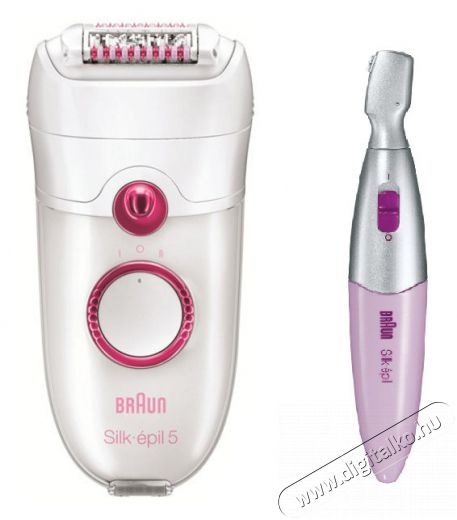 BRAUN SE5380 epilátor + FG1100 bikini trimmer Szépségápolás / Egészség - Szőrtelenítő / borotva - Női szőrtelenítő - 289890