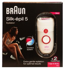 BRAUN SE5380 epilátor + úti tok Szépségápolás / Egészség - Szőrtelenítő / borotva - Női szőrtelenítő - 289891