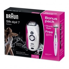 BRAUN SE7281 Bonus Pack 087540 epilátor + borotva Szépségápolás / Egészség - Szőrtelenítő / borotva - Női szőrtelenítő - 302990