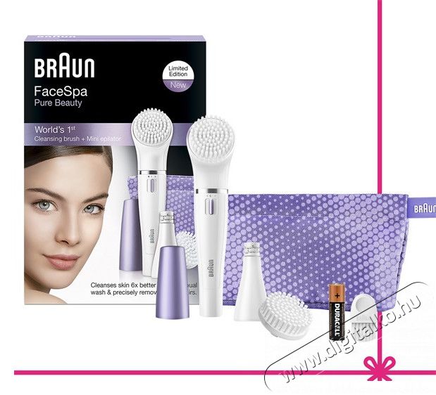 BRAUN SE832N normál bőrre arcepilátor és arctisztító Szépségápolás / Egészség - Szőrtelenítő / borotva - Női szőrtelenítő - 311470