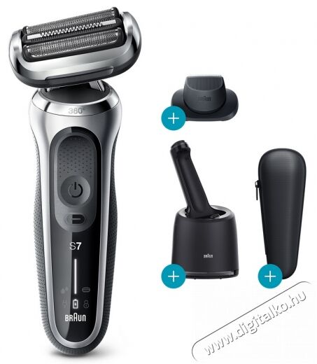 BRAUN Series 7 70-S7200cc Wet&Dry BOROTVA Szépségápolás / Egészség - Szőrtelenítő / borotva - Férfi borotva - 363974