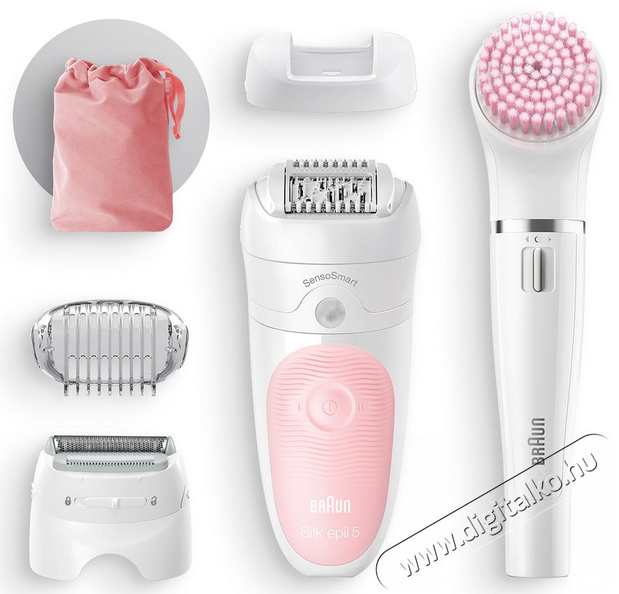BRAUN SES 5/885BS 5in1 száraz/nedves epilátor Szépségápolás / Egészség - Szőrtelenítő / borotva - Női szőrtelenítő - 361672