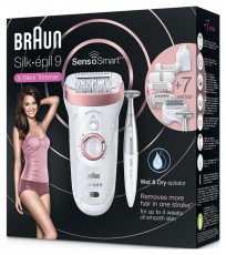 BRAUN SES 9/890 epilátor Szépségápolás / Egészség - Szőrtelenítő / borotva - Női szőrtelenítő - 337015
