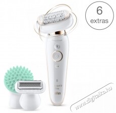 BRAUN Silk-épil 9 Flex 9020 Wet&Dry epilátor Szépségápolás / Egészség - Szőrtelenítő / borotva - Női szőrtelenítő - 364062