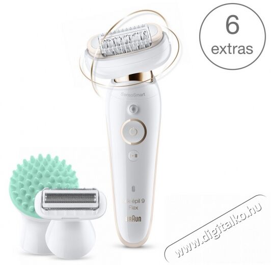 BRAUN Silk-épil 9 Flex 9020 Wet&Dry epilátor Szépségápolás / Egészség - Szőrtelenítő / borotva - Női szőrtelenítő - 364062