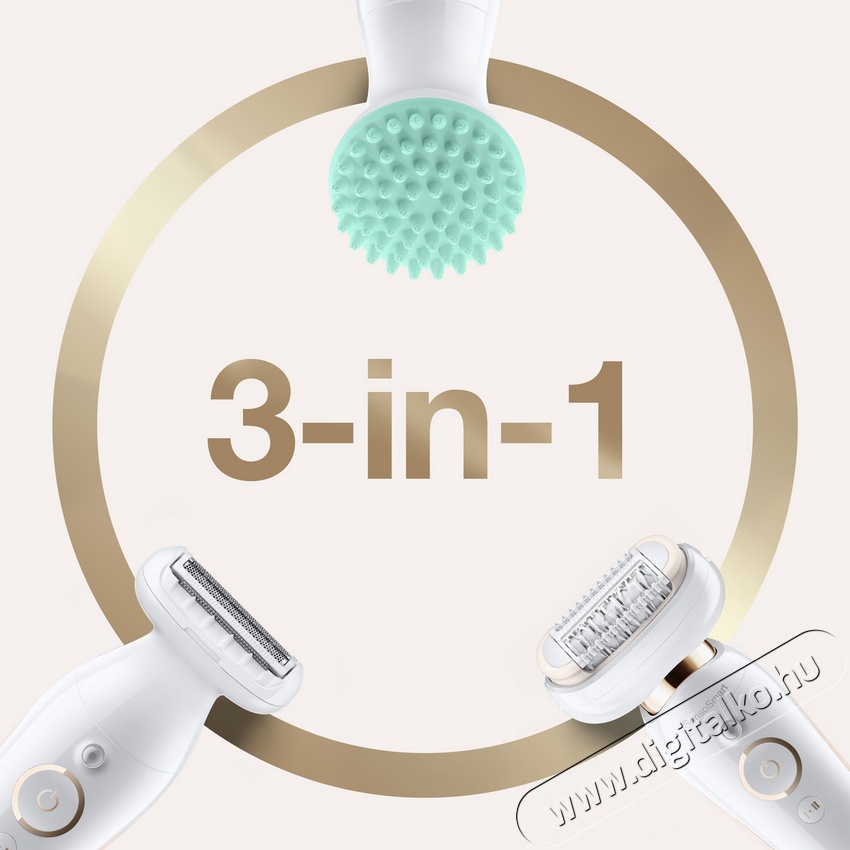 BRAUN Silk-épil 9 Flex 9020 Wet&Dry epilátor Szépségápolás / Egészség - Szőrtelenítő / borotva - Női szőrtelenítő - 364062