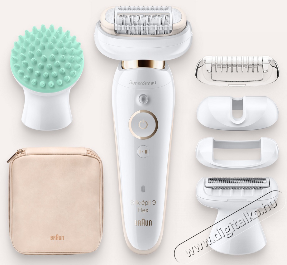 BRAUN Silk-épil 9 Flex 9020 Wet&Dry epilátor Szépségápolás / Egészség - Szőrtelenítő / borotva - Női szőrtelenítő - 364062