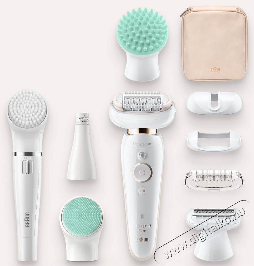 BRAUN Silk-épil 9 Flex 9300 Beauty Set Wet & Dry epilátor Szépségápolás / Egészség - Szőrtelenítő / borotva - Női szőrtelenítő - 363946
