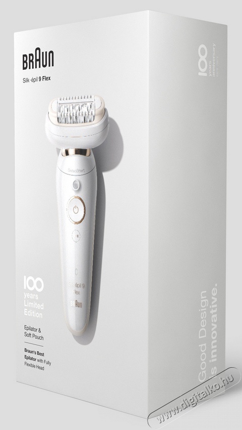 BRAUN Silk-épil 9 Flex Wet&Dry epilátor - design kiadás Szépségápolás / Egészség - Szőrtelenítő / borotva - Női szőrtelenítő - 363947