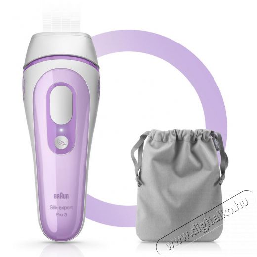 BRAUN Silk-Expert IPL PL3012 villanófényes szőrtelenítő Szépségápolás / Egészség - Szőrtelenítő / borotva - Női szőrtelenítő - 348506