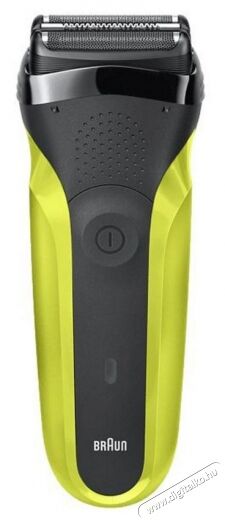 BRAUN 3 300s elektromos borotva - fekete/sárga Szépségápolás / Egészség - Szőrtelenítő / borotva - Férfi borotva - 364201