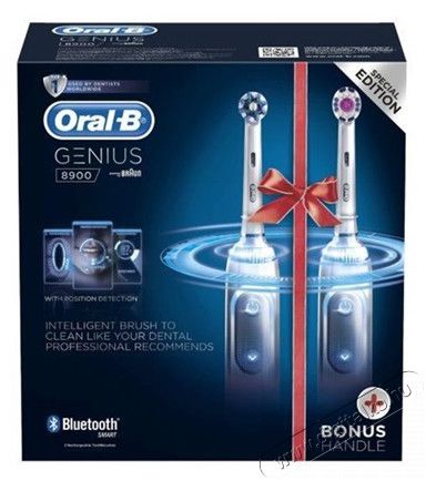 BRAUN Oral-B Genius Pro 8900 elektromos fogkefe (D7015355HXC) Szépségápolás / Egészség - Száj / fog ápolás - Elektromos fogkefe - 310675